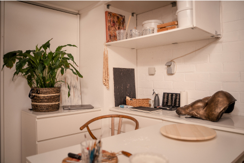 sfeerbeeld interieur atelier JOWI